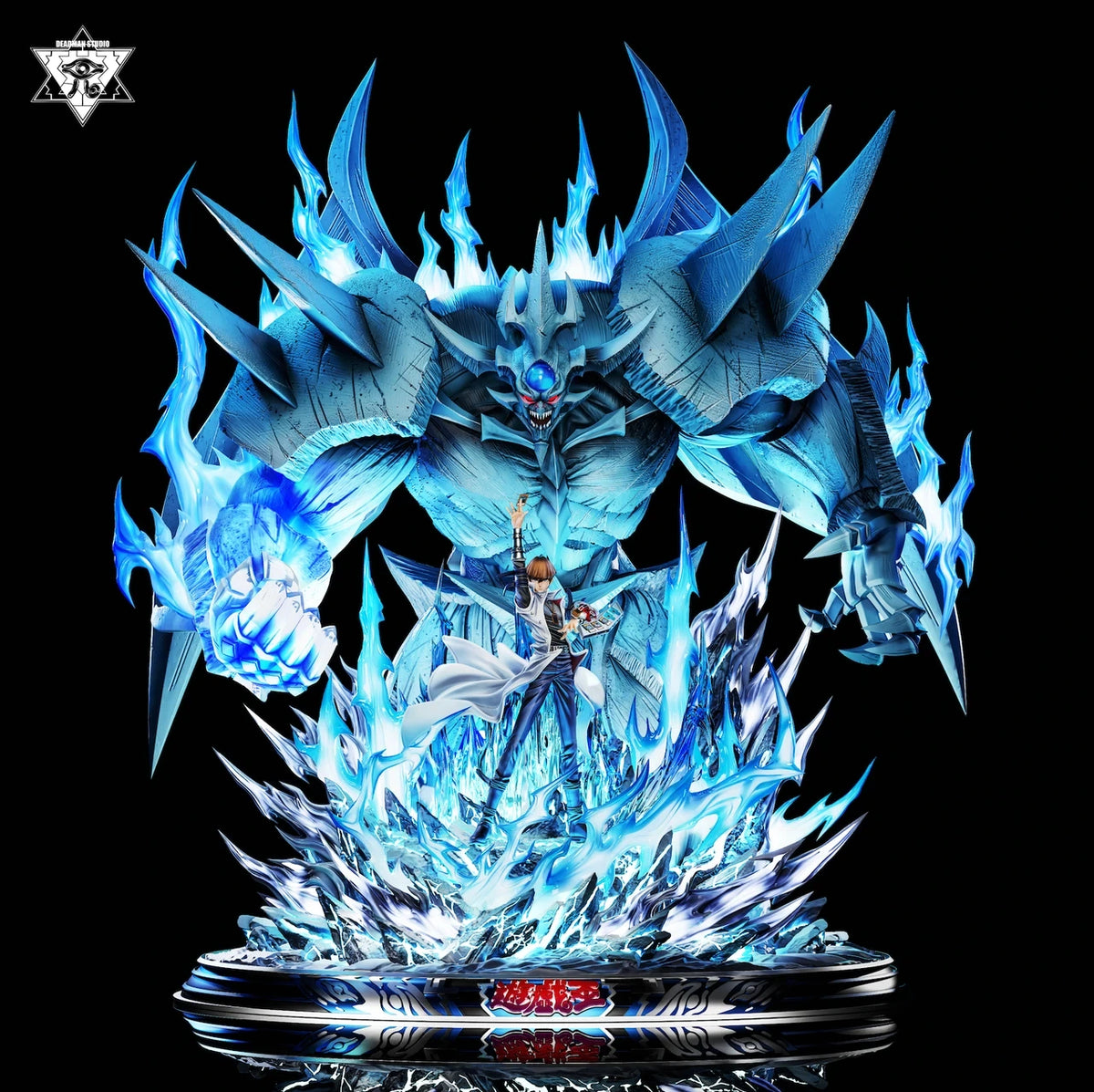 Preventa Resina Kaiba & Obelisk, el atormentador Figura Yu-Gi-Oh! Deadman Estudio