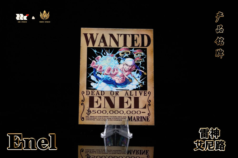 Preventa Resina Enel Figura One Piece Zzk & Verve Estudio
