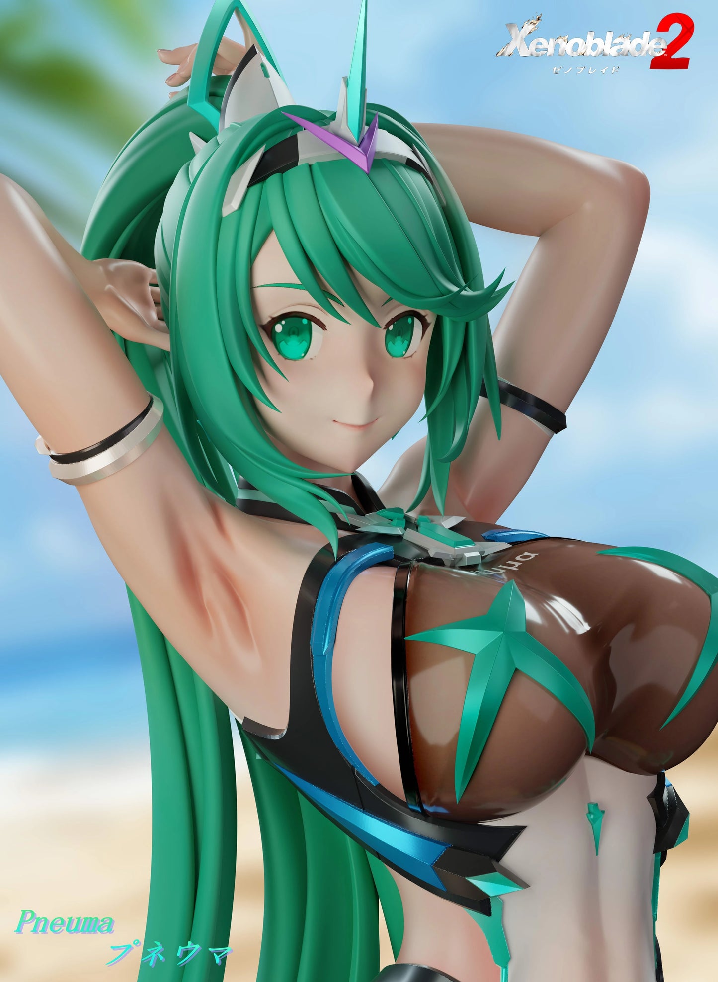 Preventa Resina Pneuma Figura Xenoblade Chronicles  NGA Estudio