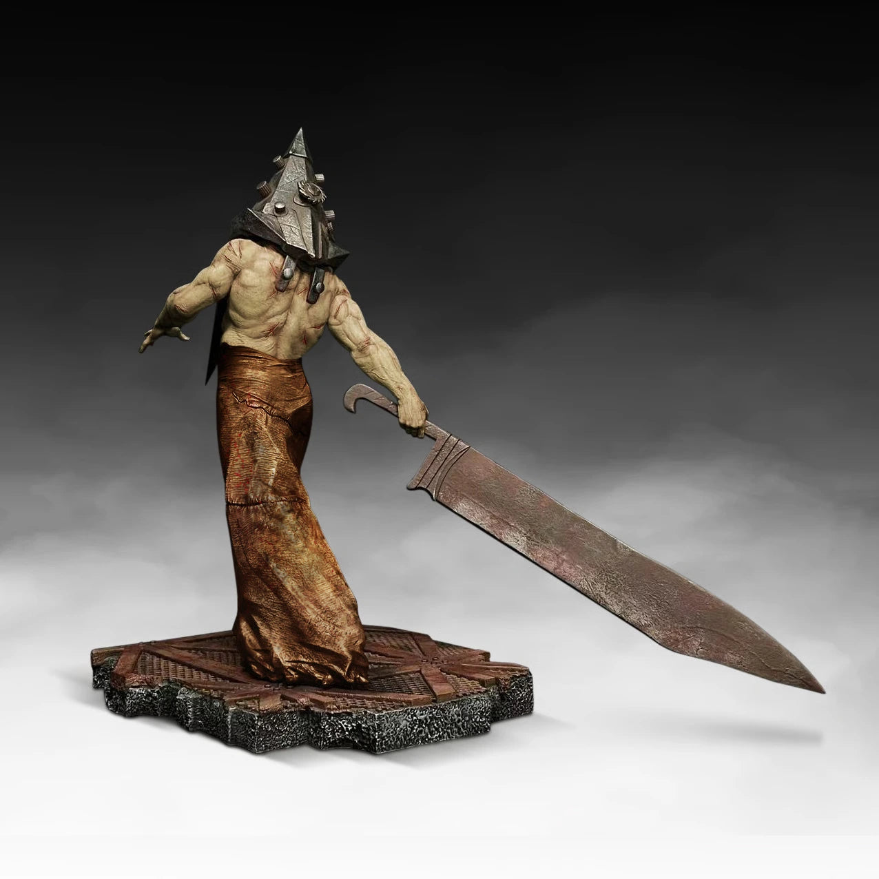 Preventa Resina Pyramid Head Figura Silent Hill  Hollywood Collectibles Group (Licencia) Estudio