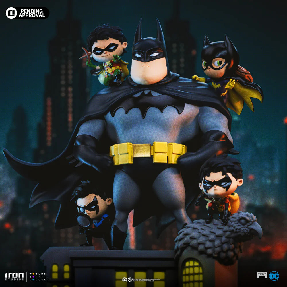 Preventa Resina Batman Family Figura DC Iron (Licencia) Estudio