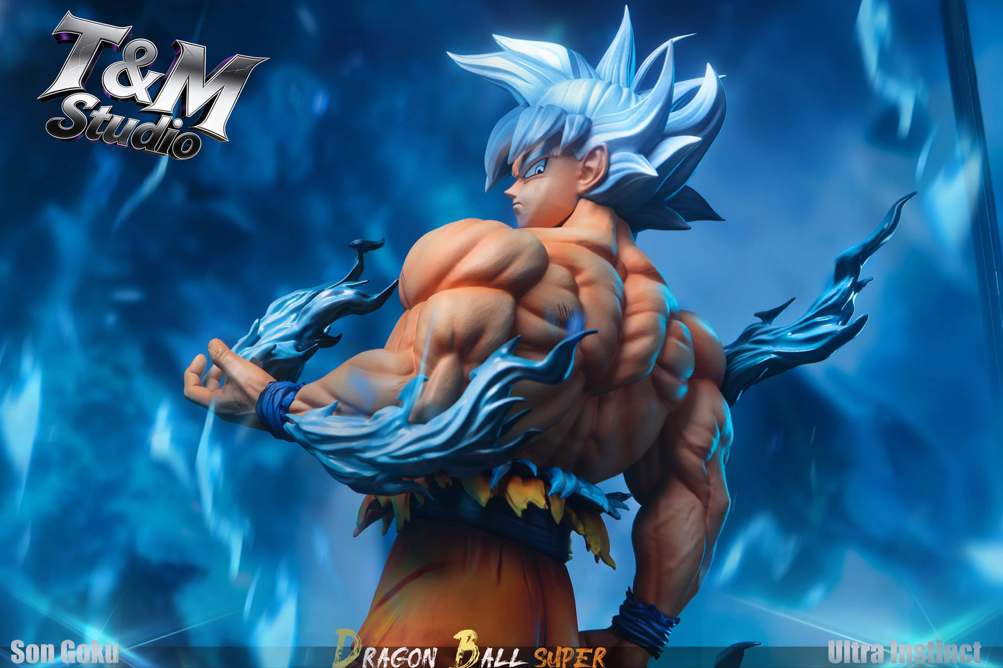 Preventa Resina Goku Ultra Instinto Figura Dragon Ball 1/6 T & M Estudio