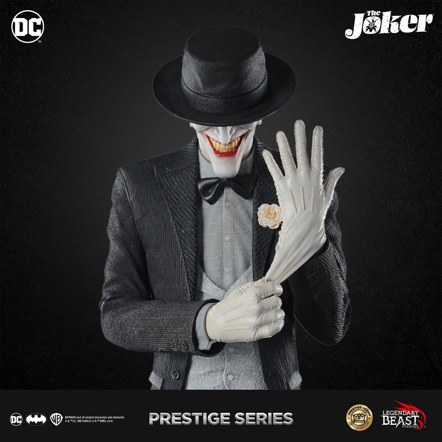 Preventa Resina Joker Figura DC Comics Legendary Beast (Licencia) Estudio
