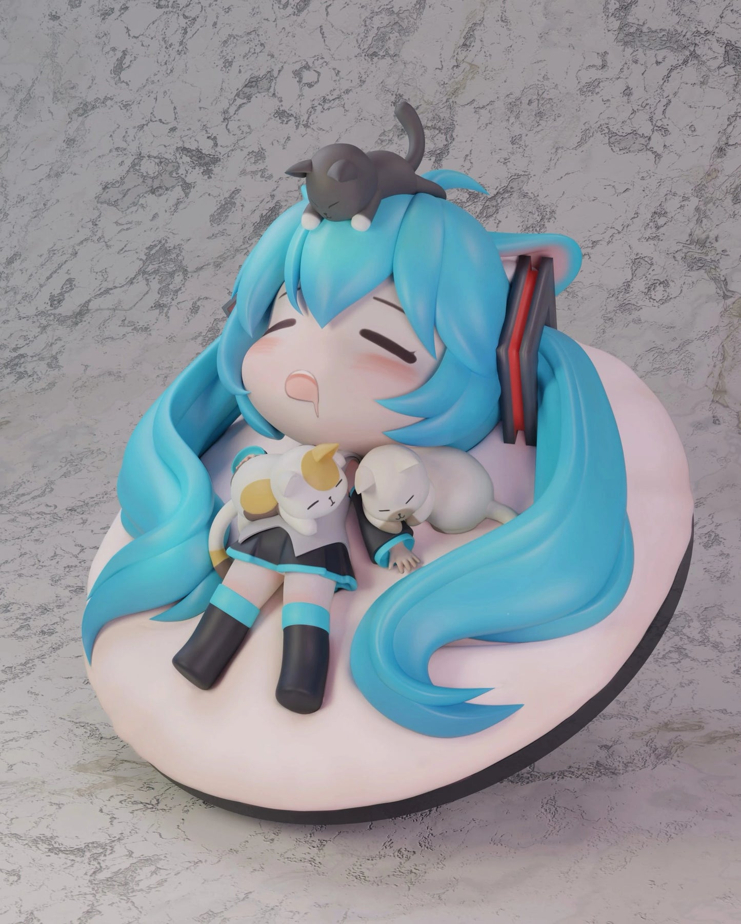 Preventa Resina Hatsume Miku Figura Miku Chao She Estudio