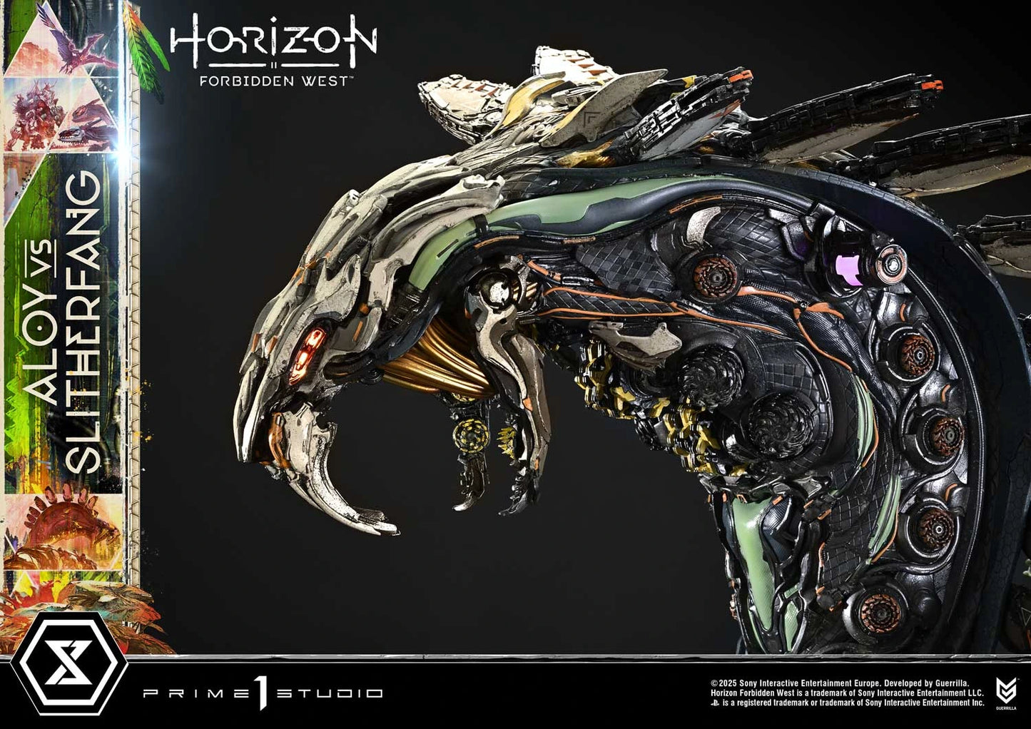 Preventa Resina Aloy vs. The Slitherfang Figura Horizon Forbidden West   Prime 1 (Licencia) Estudio