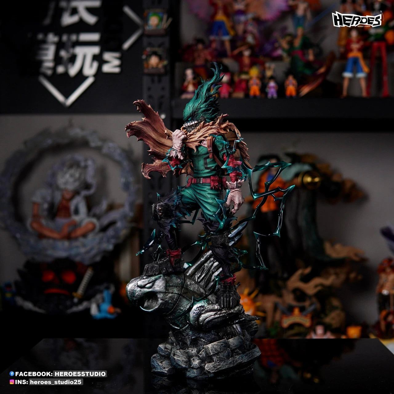 Preventa Resina Izuku Midoriya "Deku" Figura My Hero Academia Heroes  Estudio