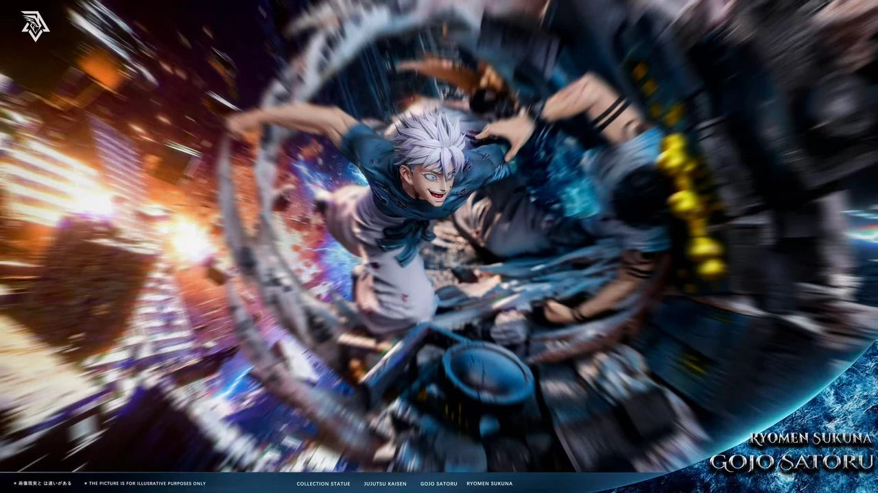 Preventa Resina Gojo Satoru vs Ryomen Sukuna Figura Jujutsu Kaisen SSC Estudio