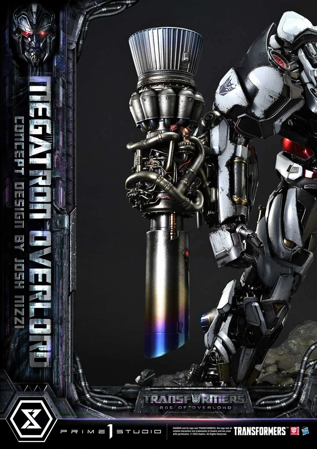Preventa Resina Megatron Overlord Figura Transformers Generations I  Prime 1 (Licencia) Estudio