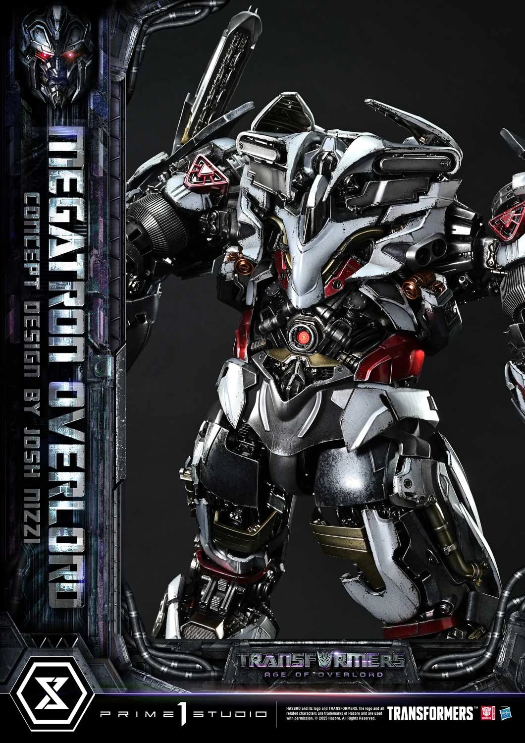Preventa Resina Megatron Overlord Figura Transformers Generations I  Prime 1 (Licencia) Estudio