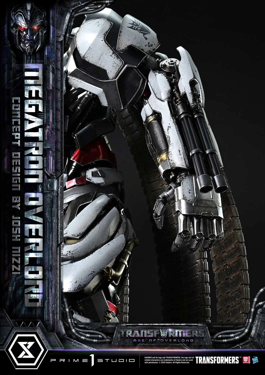 Preventa Resina Megatron Overlord Figura Transformers Generations I  Prime 1 (Licencia) Estudio