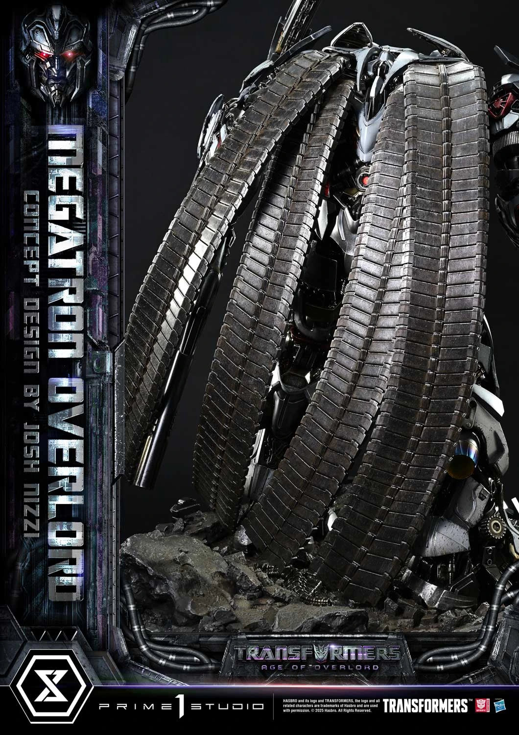 Preventa Resina Megatron Overlord Figura Transformers Generations I  Prime 1 (Licencia) Estudio