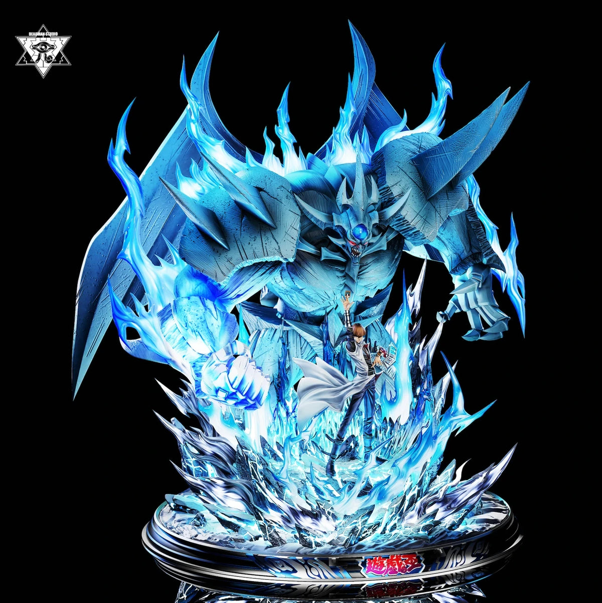 Preventa Resina Kaiba & Obelisk, el atormentador Figura Yu-Gi-Oh! Deadman Estudio