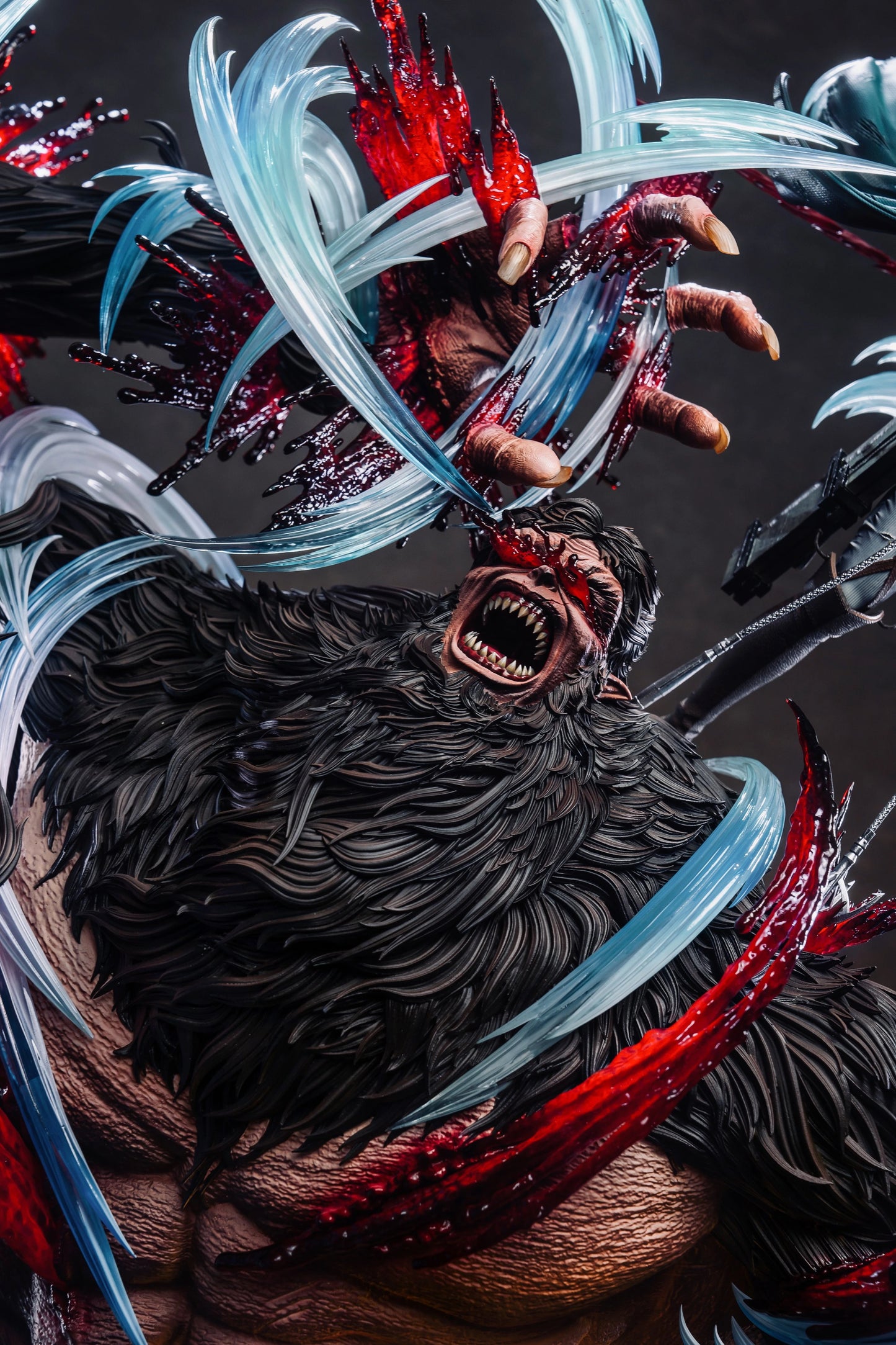 Preventa Resina Levi vs Zeke Figura Attack On Titan Hertz Estudio