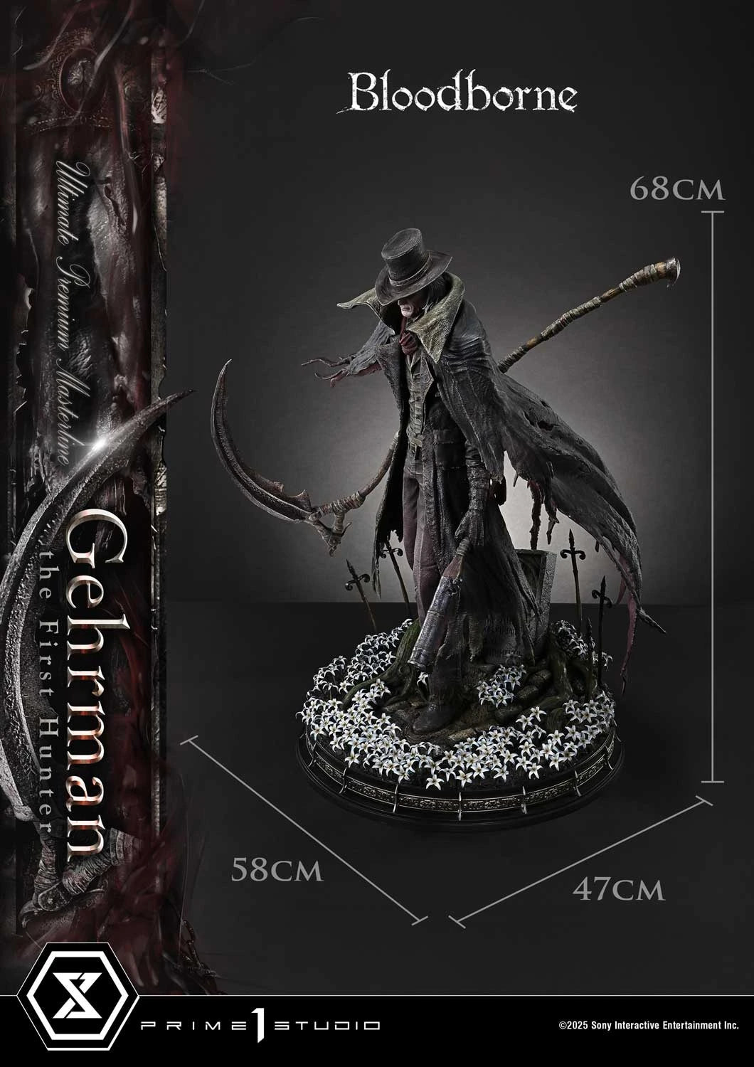 Preventa Resina Gehrman Figura Bloodborne Prime 1 (Licencia) Estudio