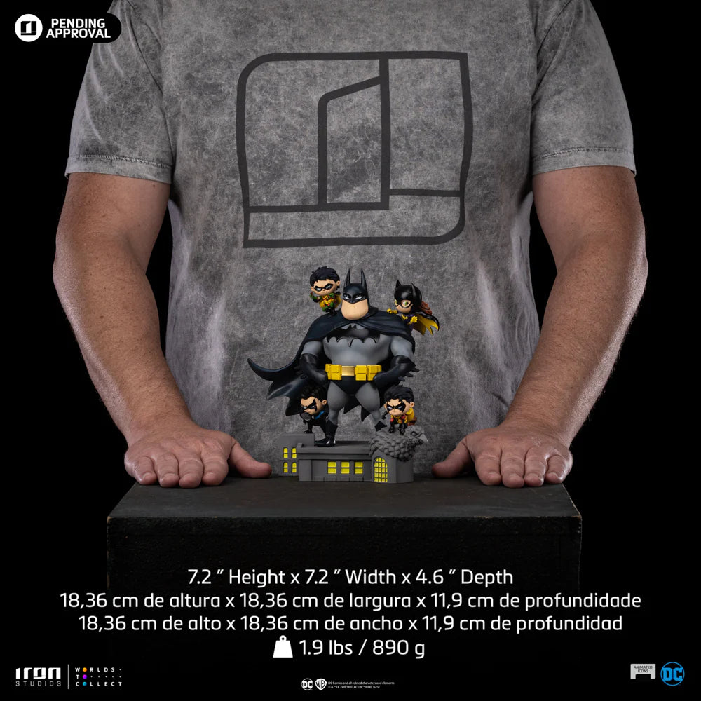 Preventa Resina Batman Family Figura DC Iron (Licencia) Estudio