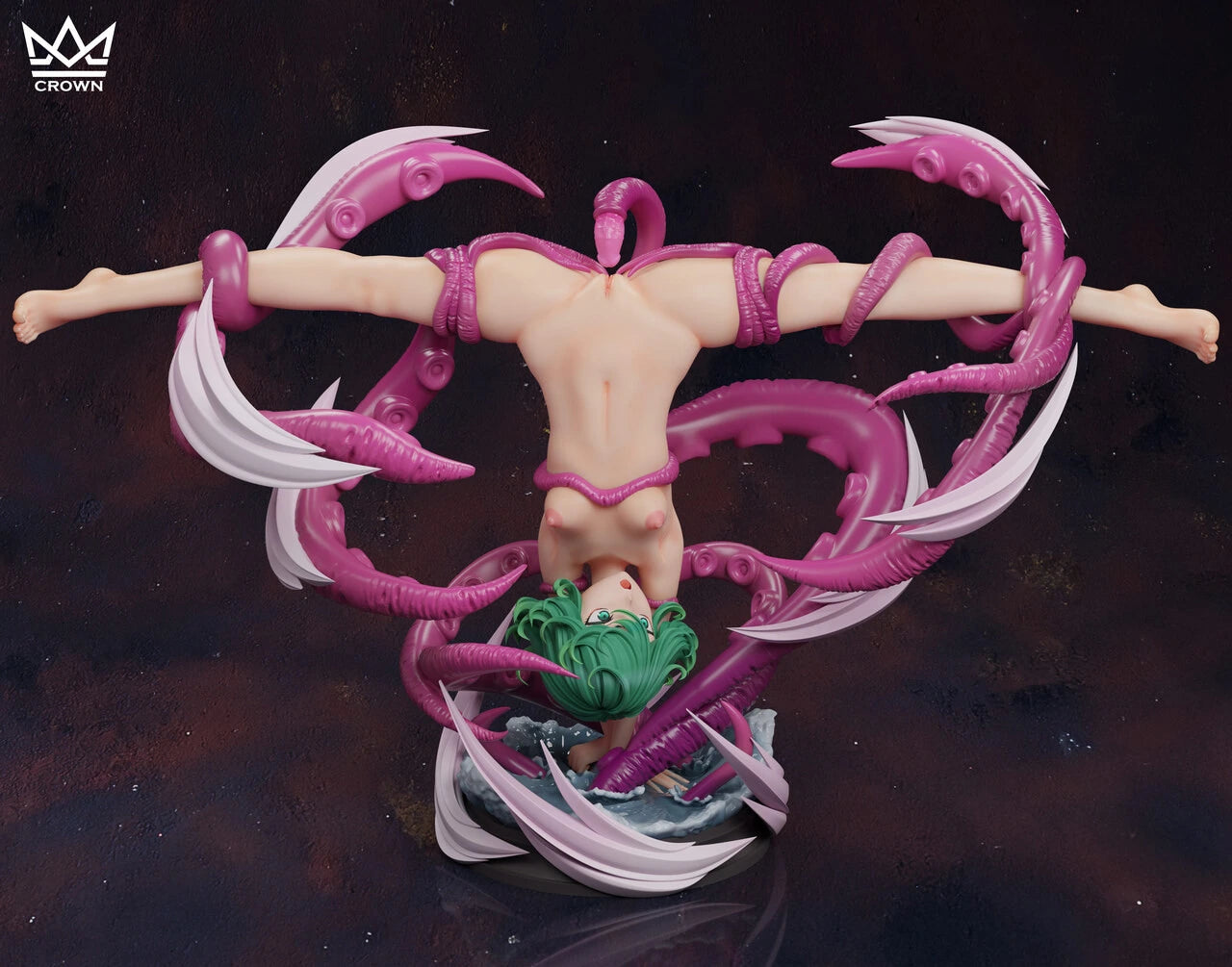 "Preventa Resina Tatsumaki Figura One Punch-Man  Crown Estudio"