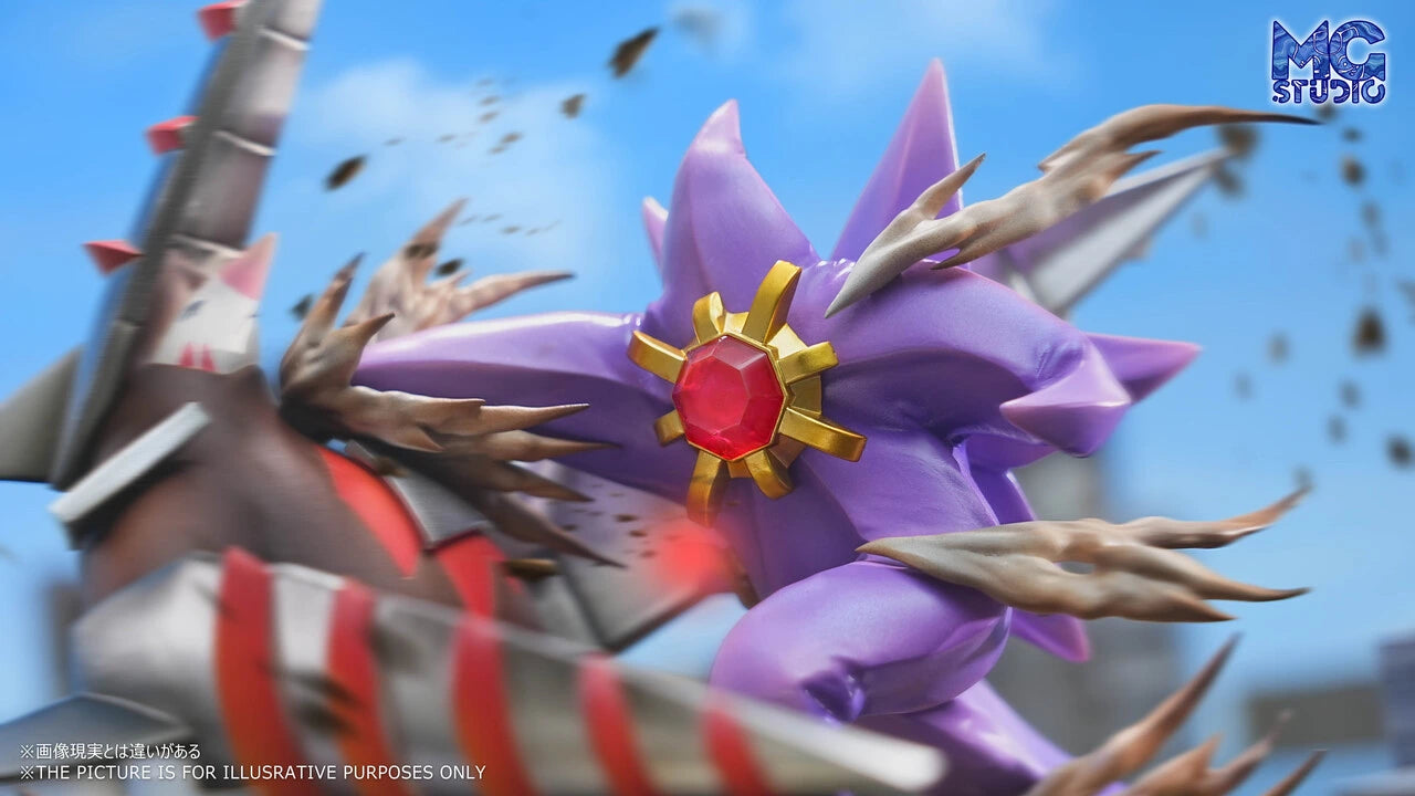 Preventa Resina Starmie vs Excadrill Figura Pokemón MG Estudio