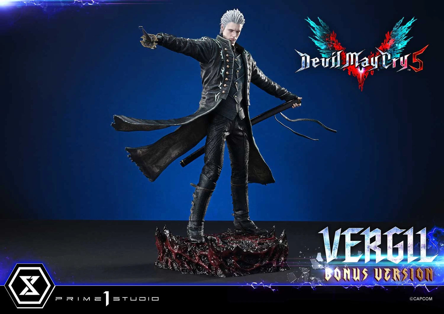 Preventa Resina Vergil Figura Devil May Cry 5 Prime 1 (Licencia) Estudio