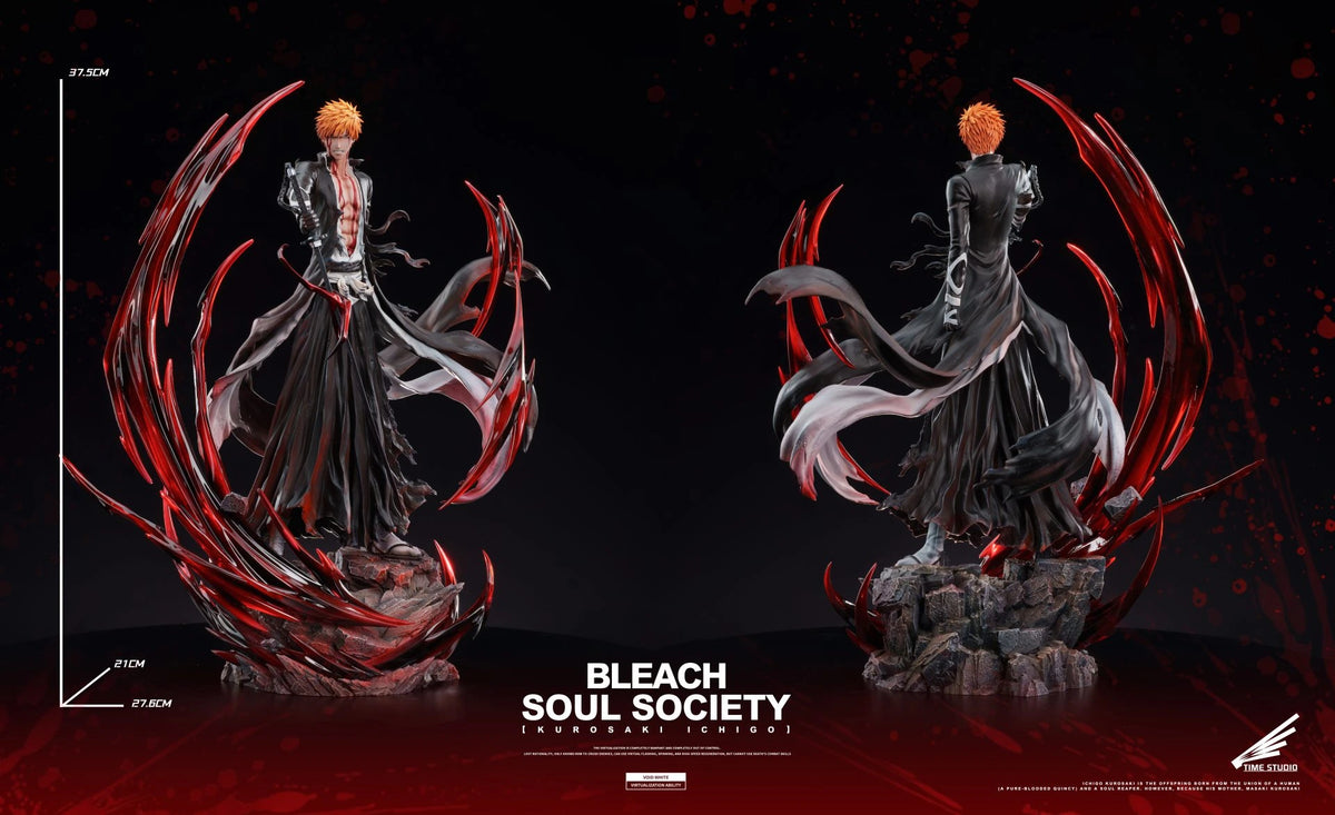 Preventa Resina Ichigo "Bankai" Figura Bleach Time  Estudio