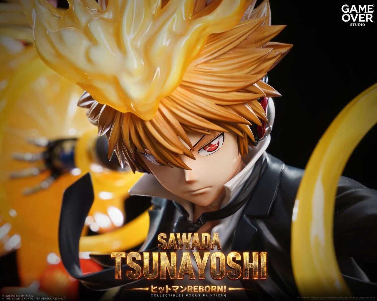 "Preventa Resina Tsunayoshi Sawada Figura Katekyō Hitman Reborn!  1/6 Game Over Estudio"