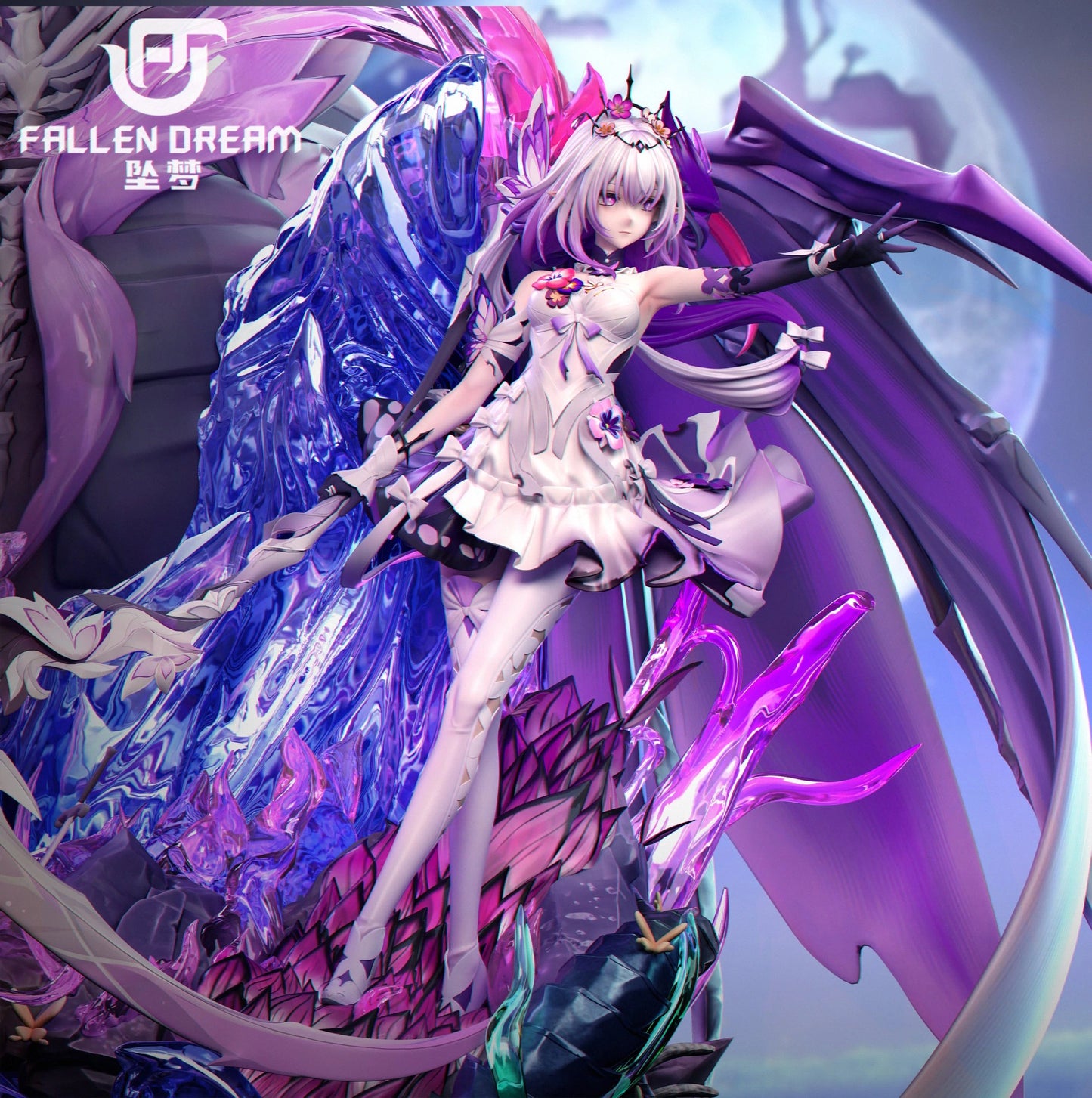 Preventa Resina Castorice  Figura Honkai: Star Rail Fallen Dream  Estudio