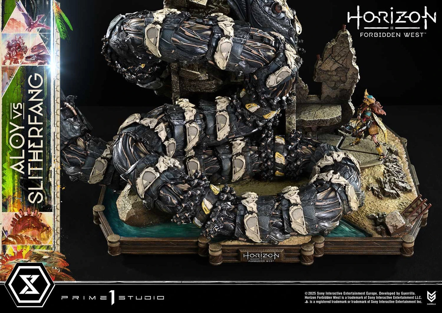 Preventa Resina Aloy vs. The Slitherfang Figura Horizon Forbidden West   Prime 1 (Licencia) Estudio