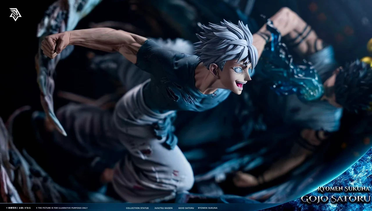 Preventa Resina Gojo Satoru vs Ryomen Sukuna Figura Jujutsu Kaisen SSC Estudio
