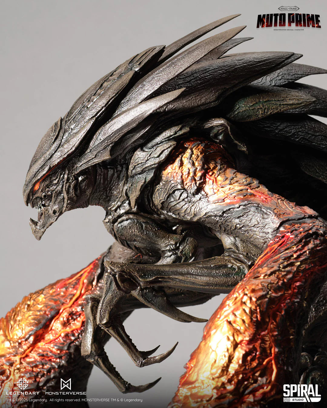 Preventa Resina Muto Prime Figura Godzilla (2014) Spiral (Licencia) Estudio