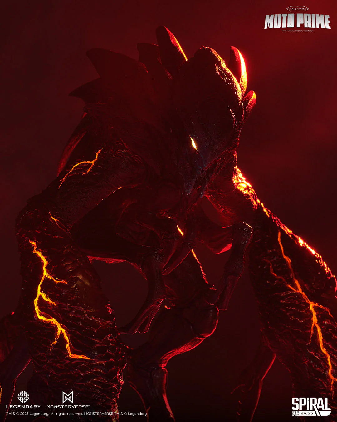 Preventa Resina Muto Prime Figura Godzilla (2014) Spiral (Licencia) Estudio
