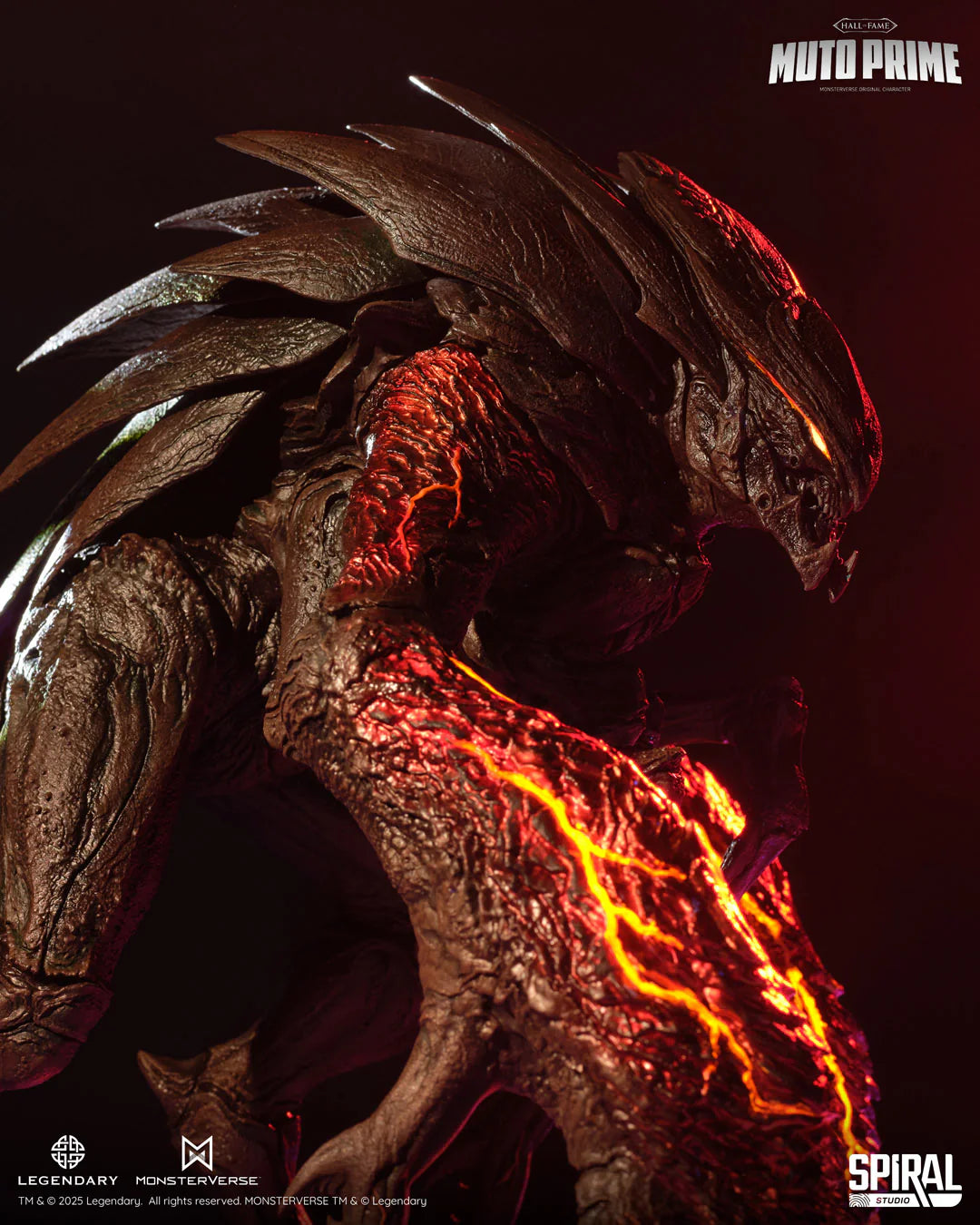 Preventa Resina Muto Prime Figura Godzilla (2014) Spiral (Licencia) Estudio