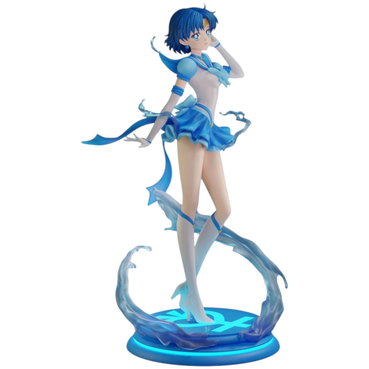 Preventa Resina Sailor Mercury Figura Sailor Moon  How Cute  Estudio