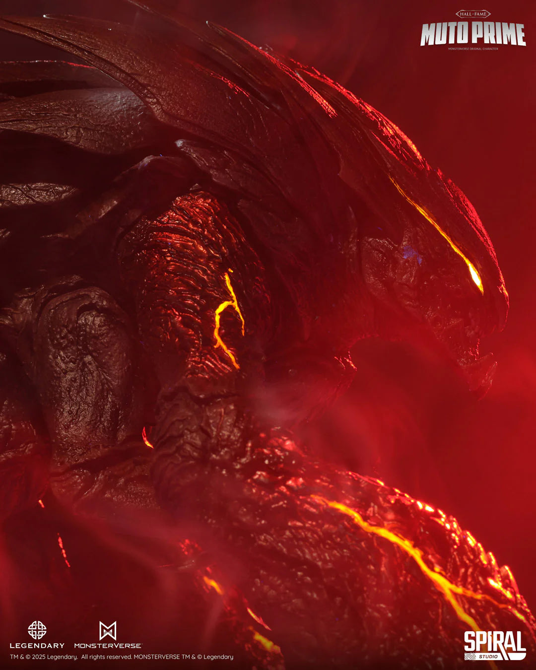 Preventa Resina Muto Prime Figura Godzilla (2014) Spiral (Licencia) Estudio