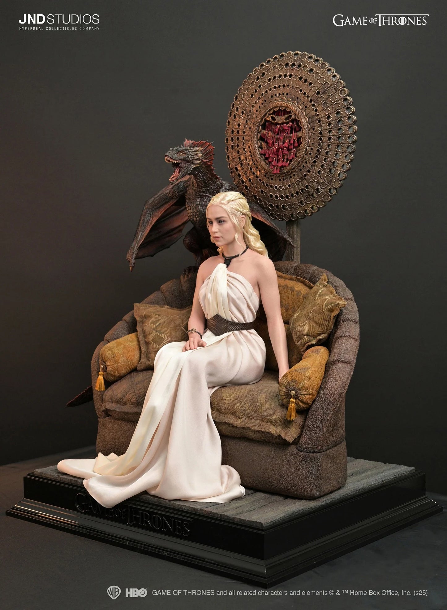 Preventa Resina Daenerys Targaryen Figura Game Of Thrones JND (Licencia) Estudio