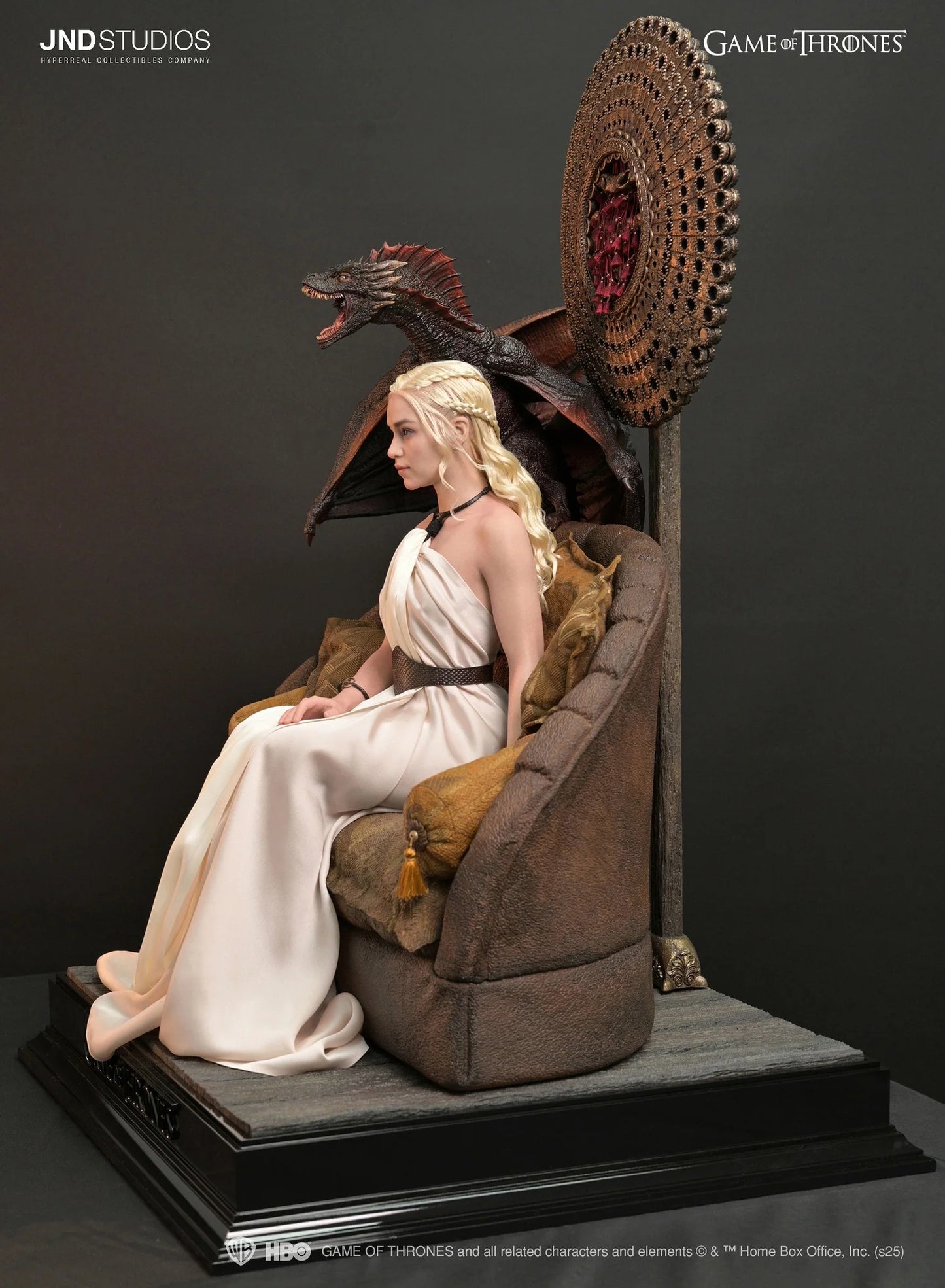 Preventa Resina Daenerys Targaryen Figura Game Of Thrones JND (Licencia) Estudio