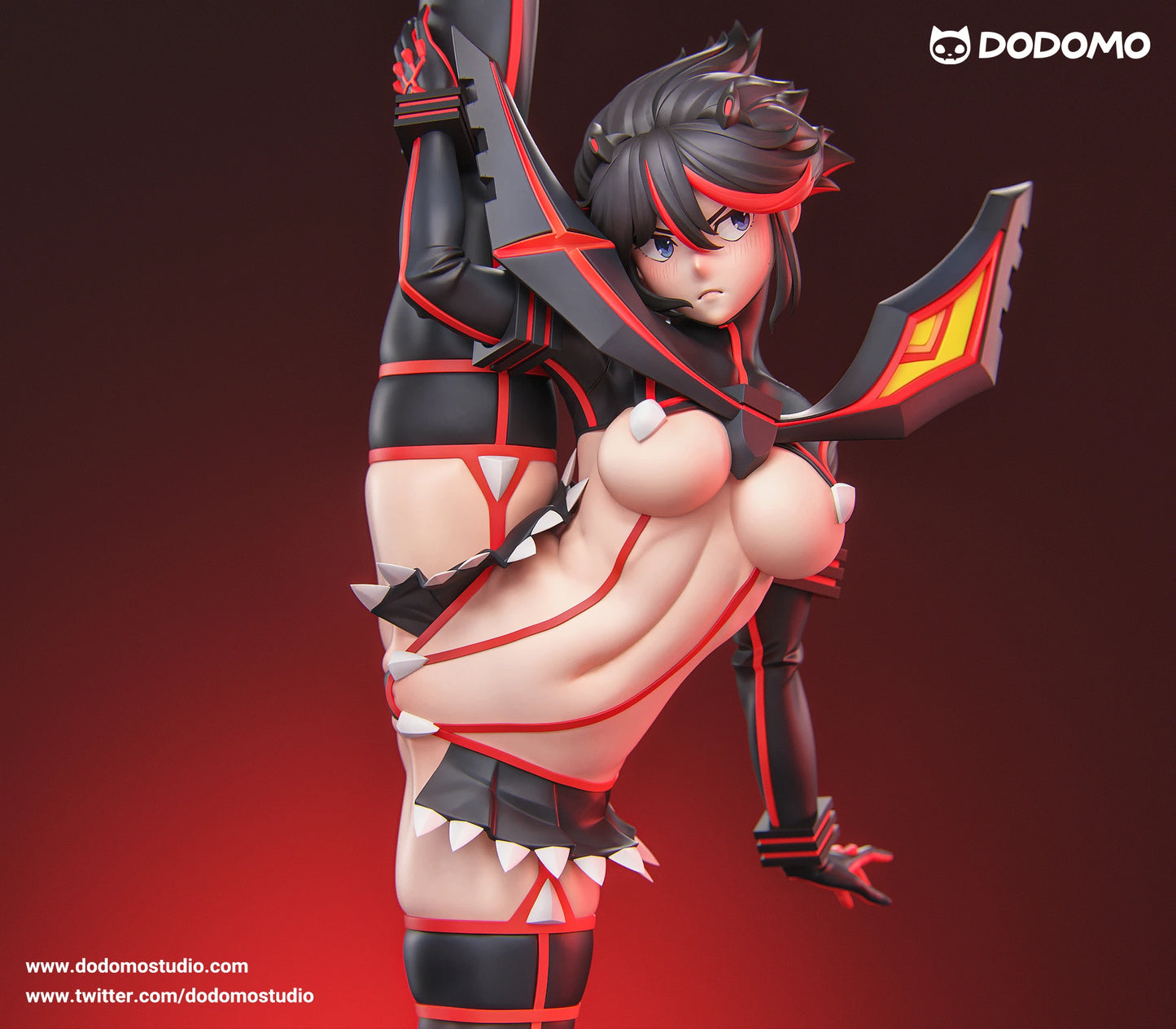 Preventa Resina Ryuko Matoi & Kiryuuin Satsuki Figura Kill la Kill Dodomo Estudio