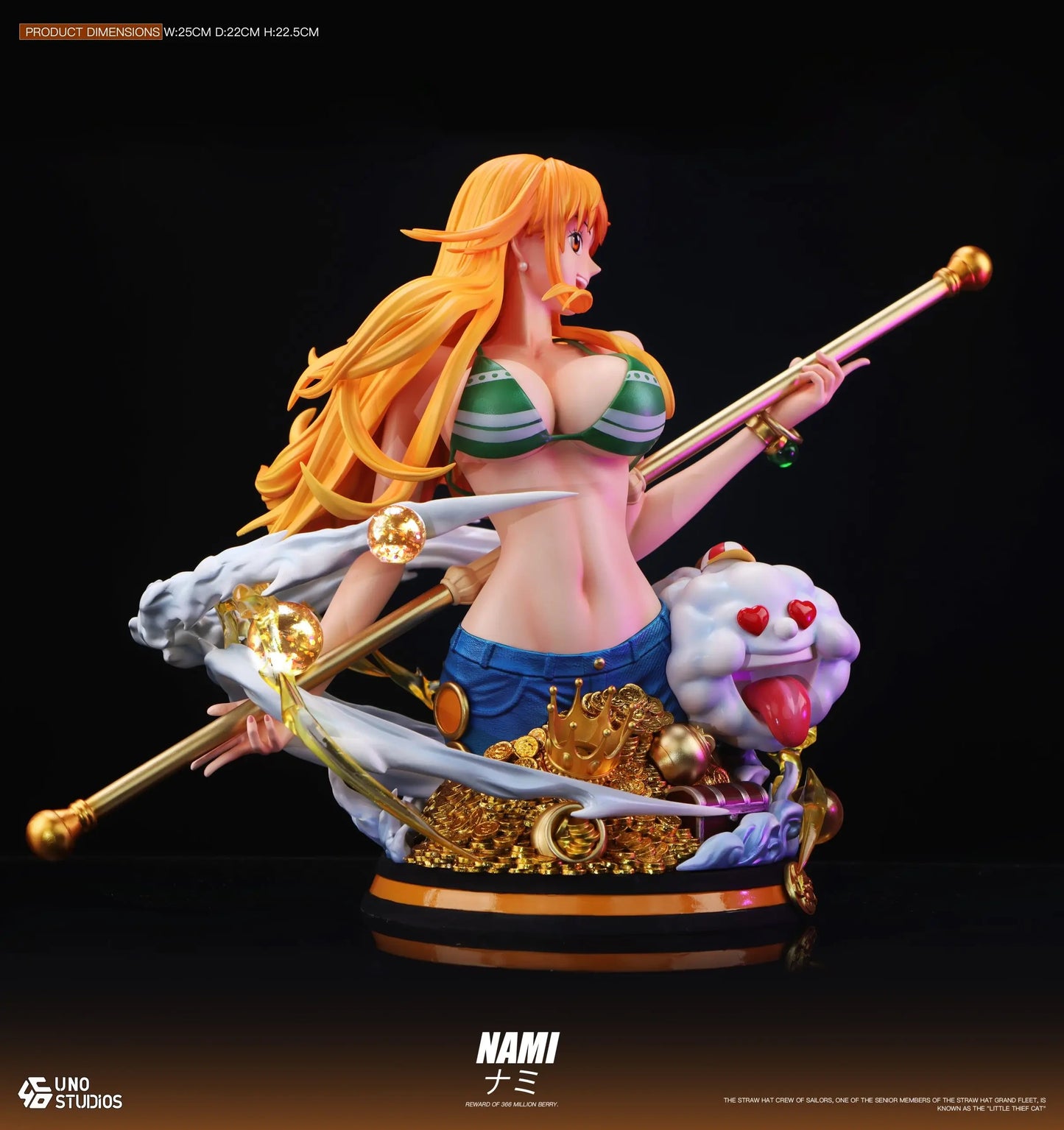 Preventa Resina Nami Figura One Piece UNO Estudio