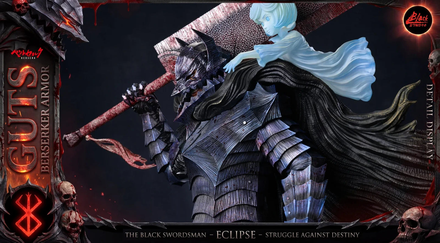 Preventa Resina Guts Figura Berserk Black Estudio