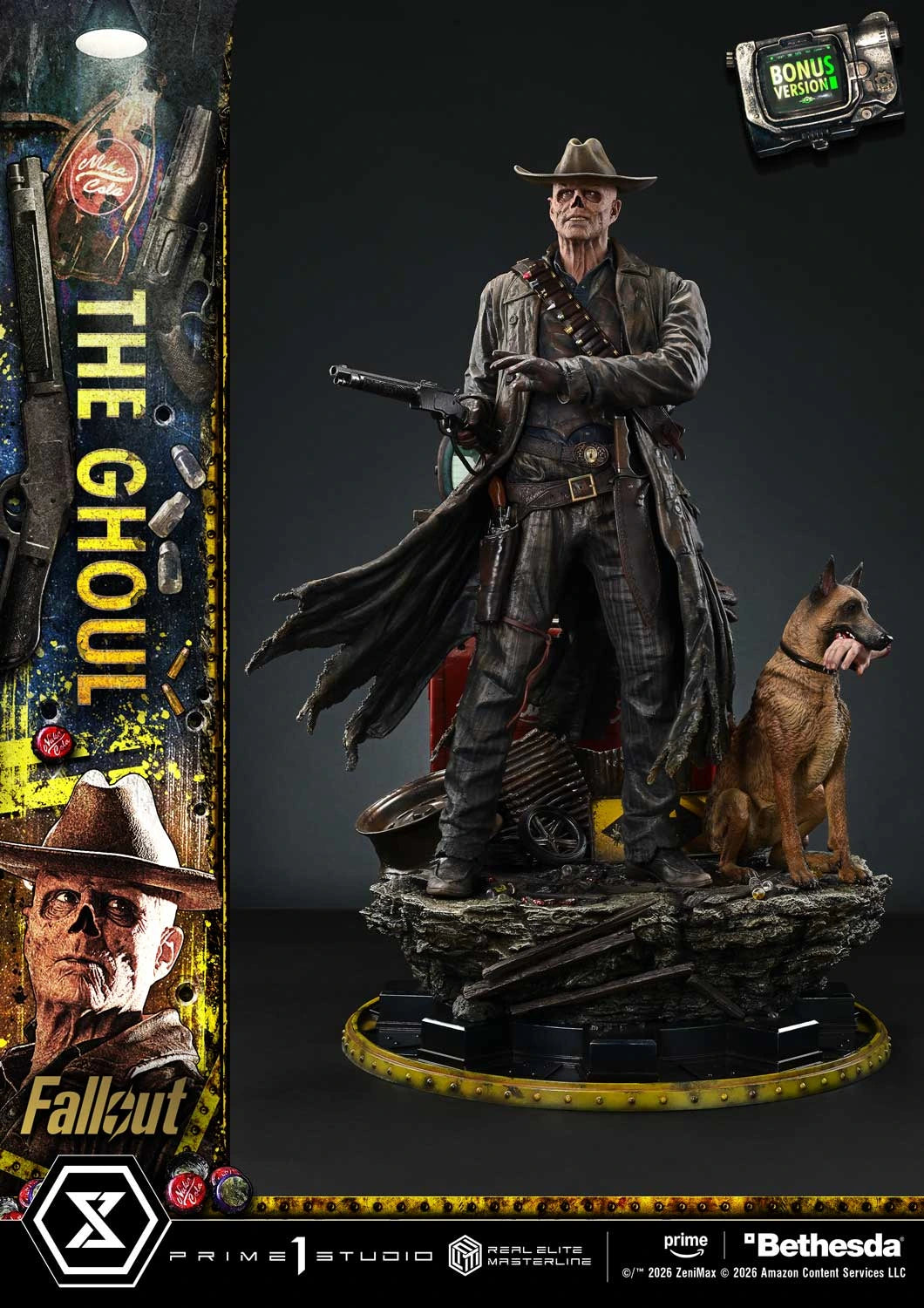 Preventa Resina The Ghoul Figura Fallout Prime 1 (Licencia) Estudio