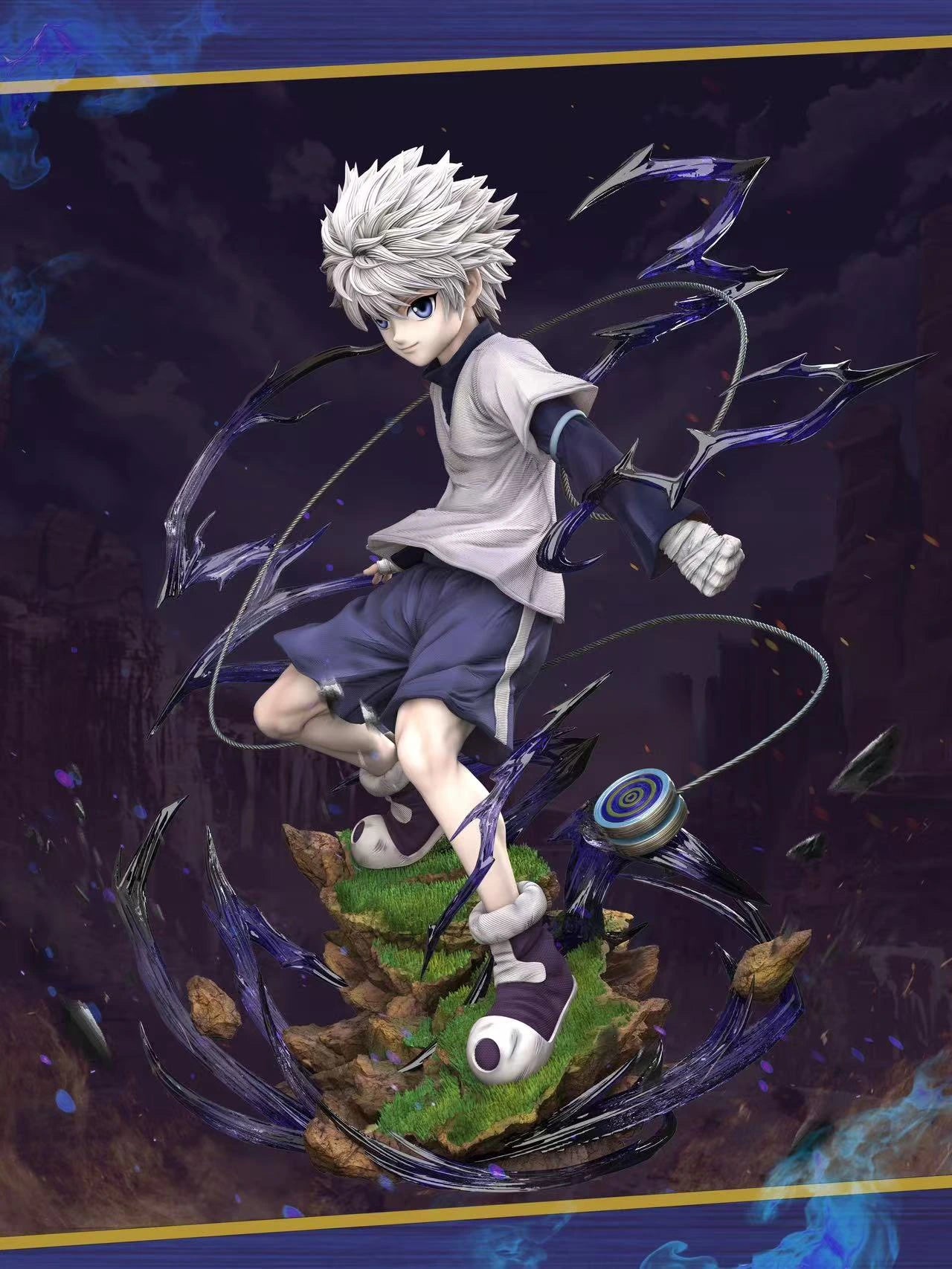 Preventa Resina Killua Zoldyck Figura Hunter x Hunter Hunter Fan Estudio