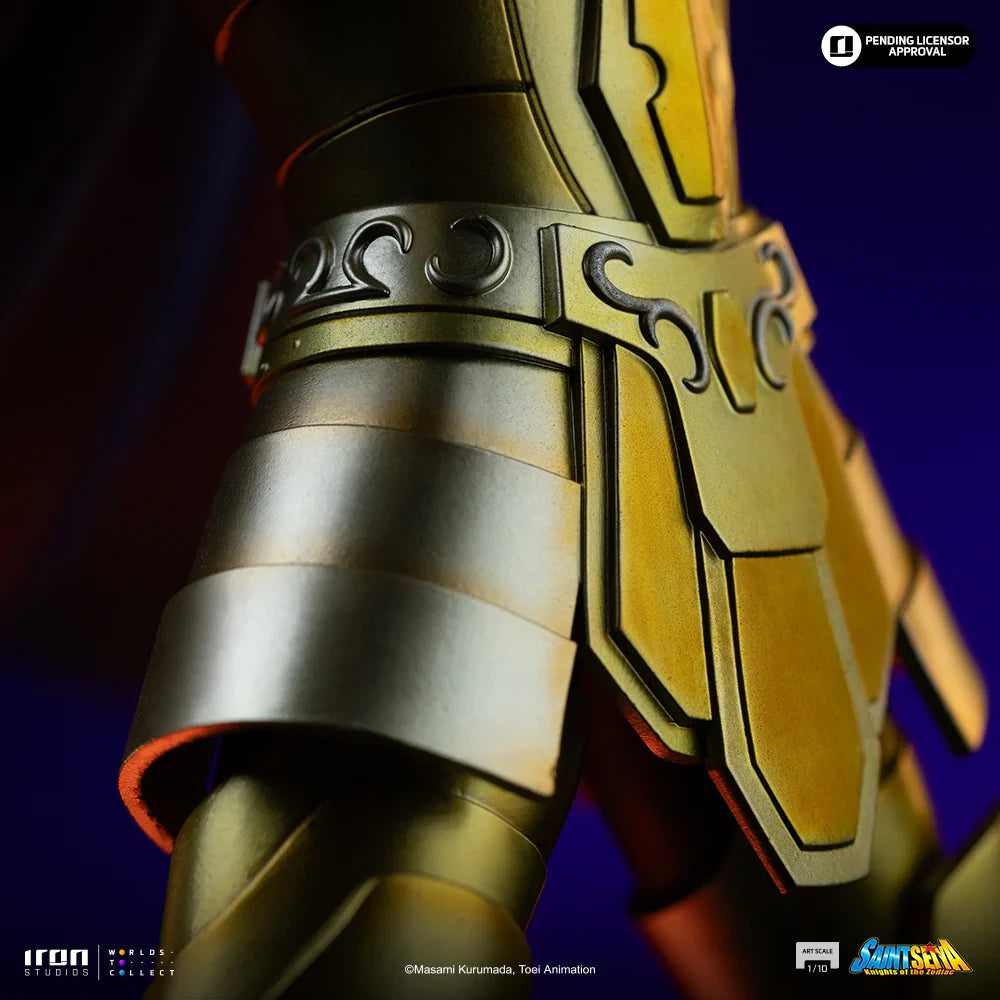 Preventa Resina Geminis de Saga Figura Caballeros del Zodiako Iron (Licencia) Estudio