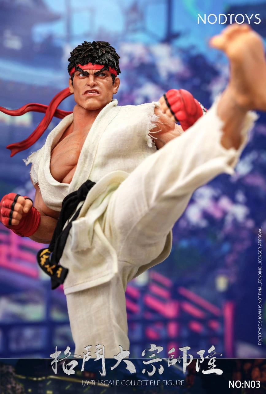 Preventa PVC/Silicona Ryu Figura Street Fighter NODTOYS Estudio