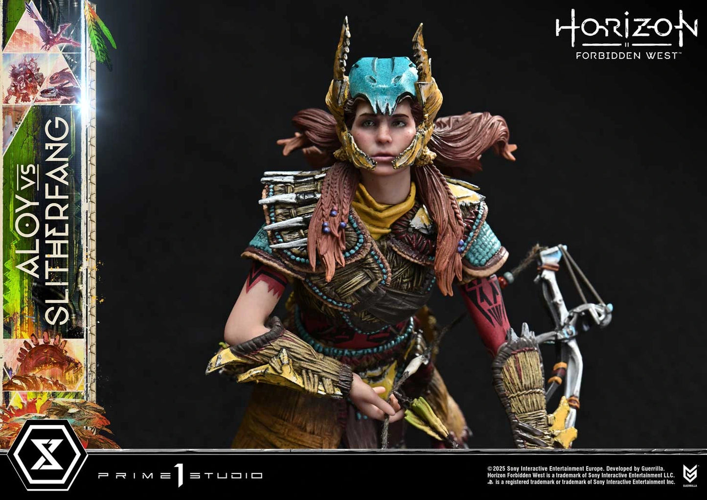 Preventa Resina Aloy vs. The Slitherfang Figura Horizon Forbidden West   Prime 1 (Licencia) Estudio