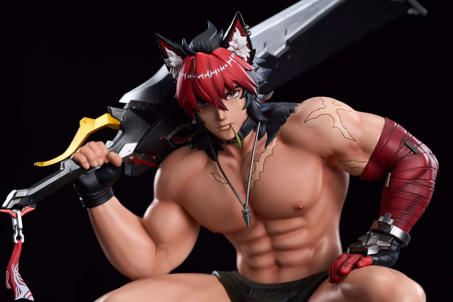 "Preventa Resina Komano Manato Figura Zenless Zone Zero  No name Estudio"