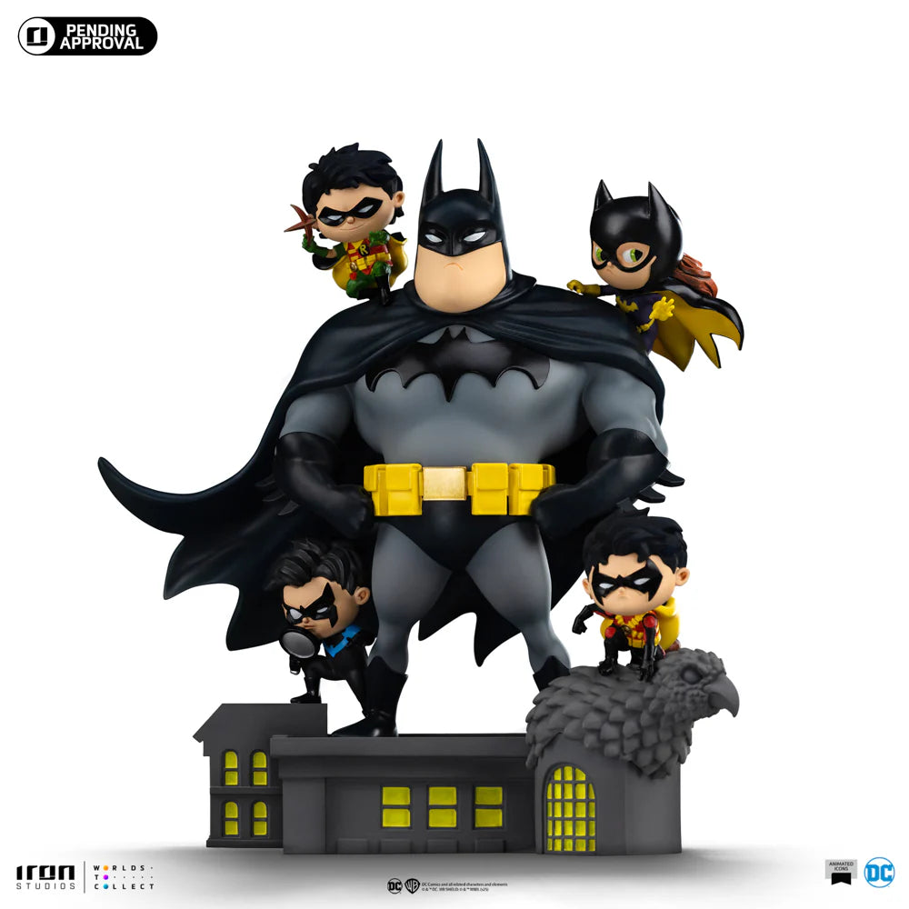 Preventa Resina Batman Family Figura DC Iron (Licencia) Estudio