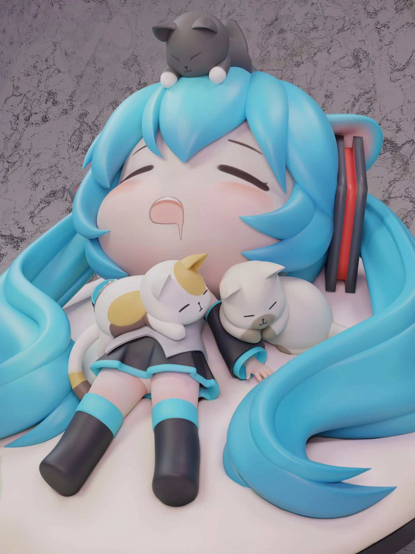 Preventa Resina Hatsume Miku Figura Miku Chao She Estudio