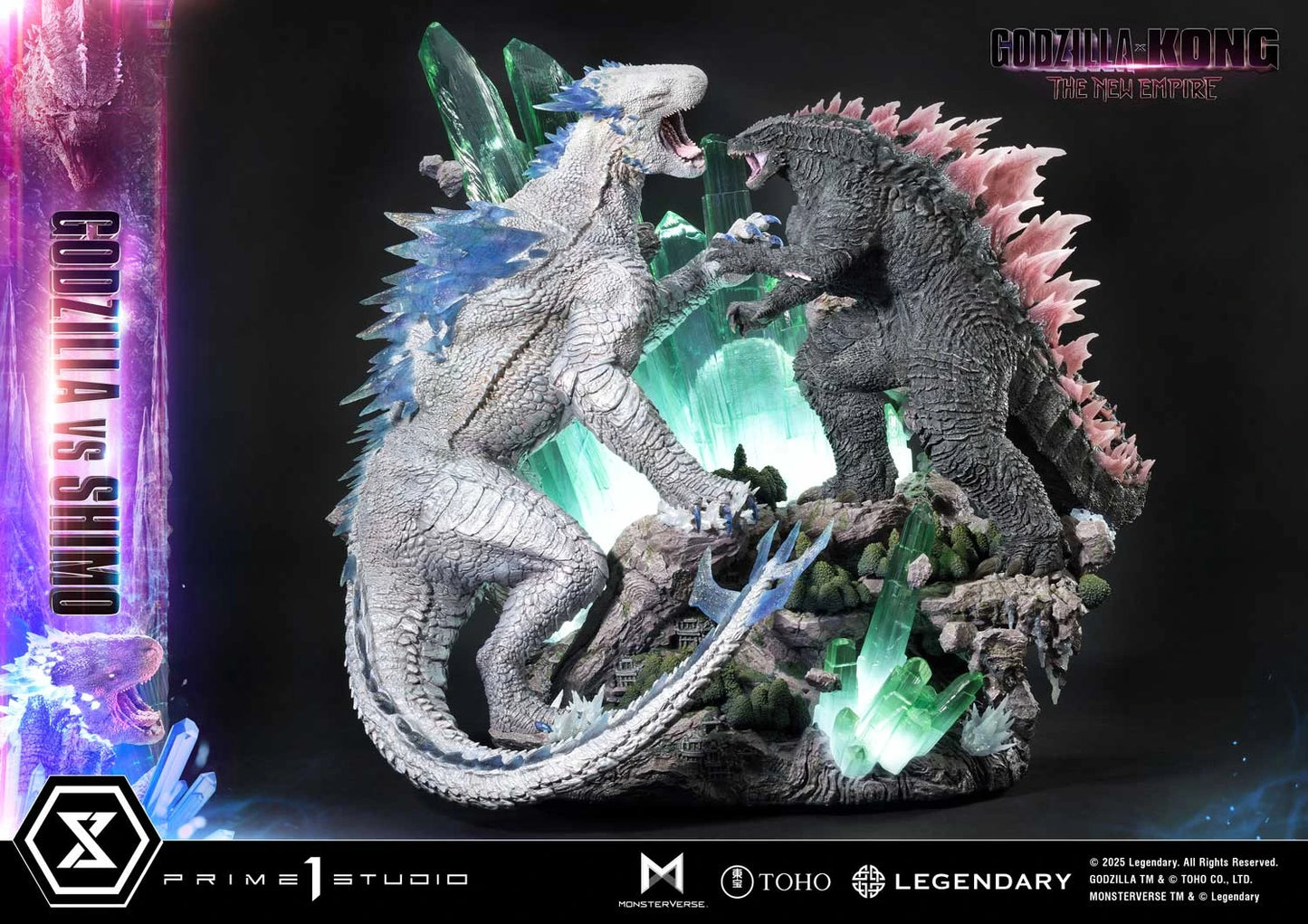 Preventa Resina Godzilla vs Shimo Figura Godzilla y Kong: El Nuevo Imperio Prime 1 (Licencia) Estudio