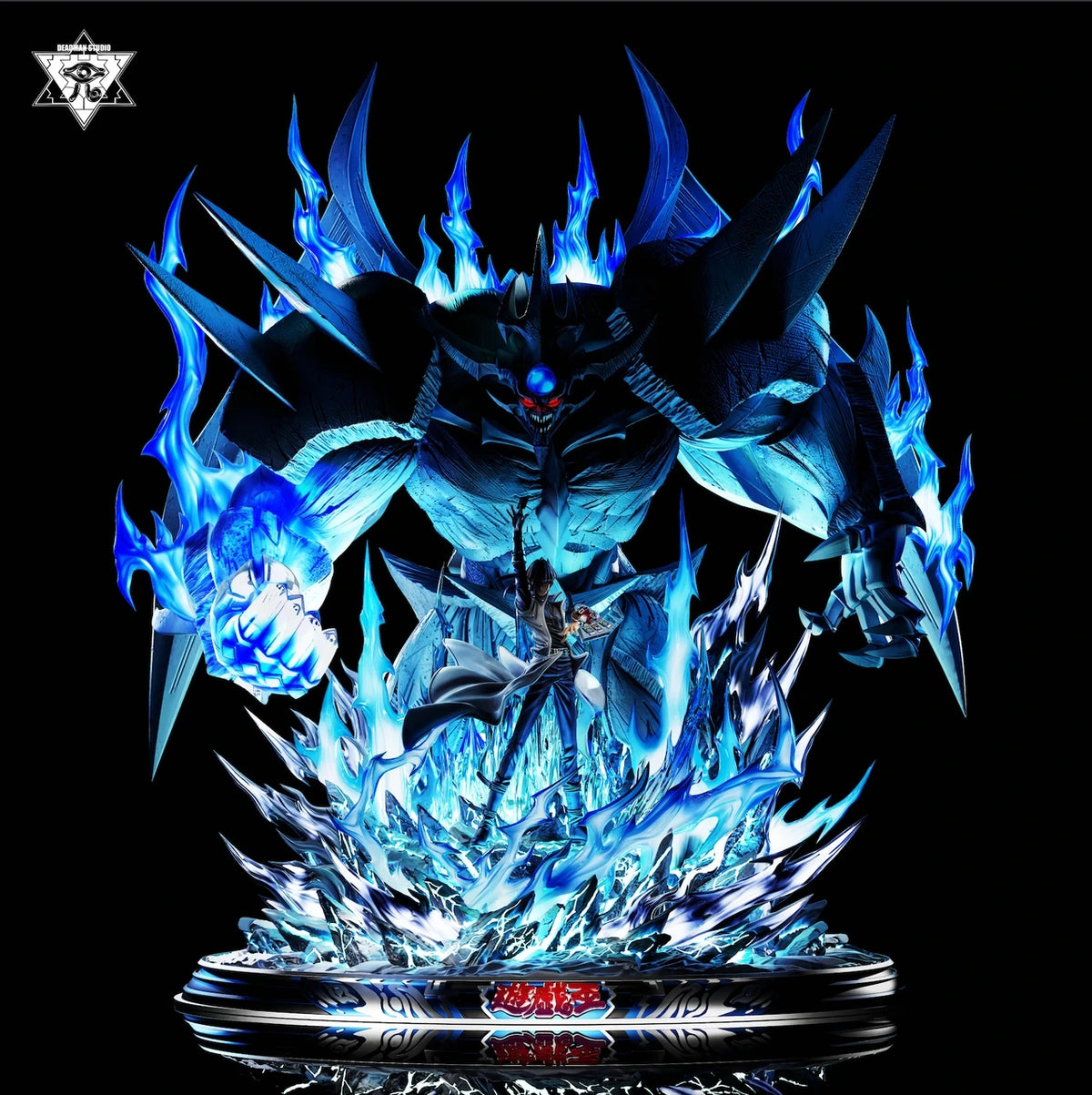 Preventa Resina Kaiba & Obelisk, el atormentador Figura Yu-Gi-Oh! Deadman Estudio