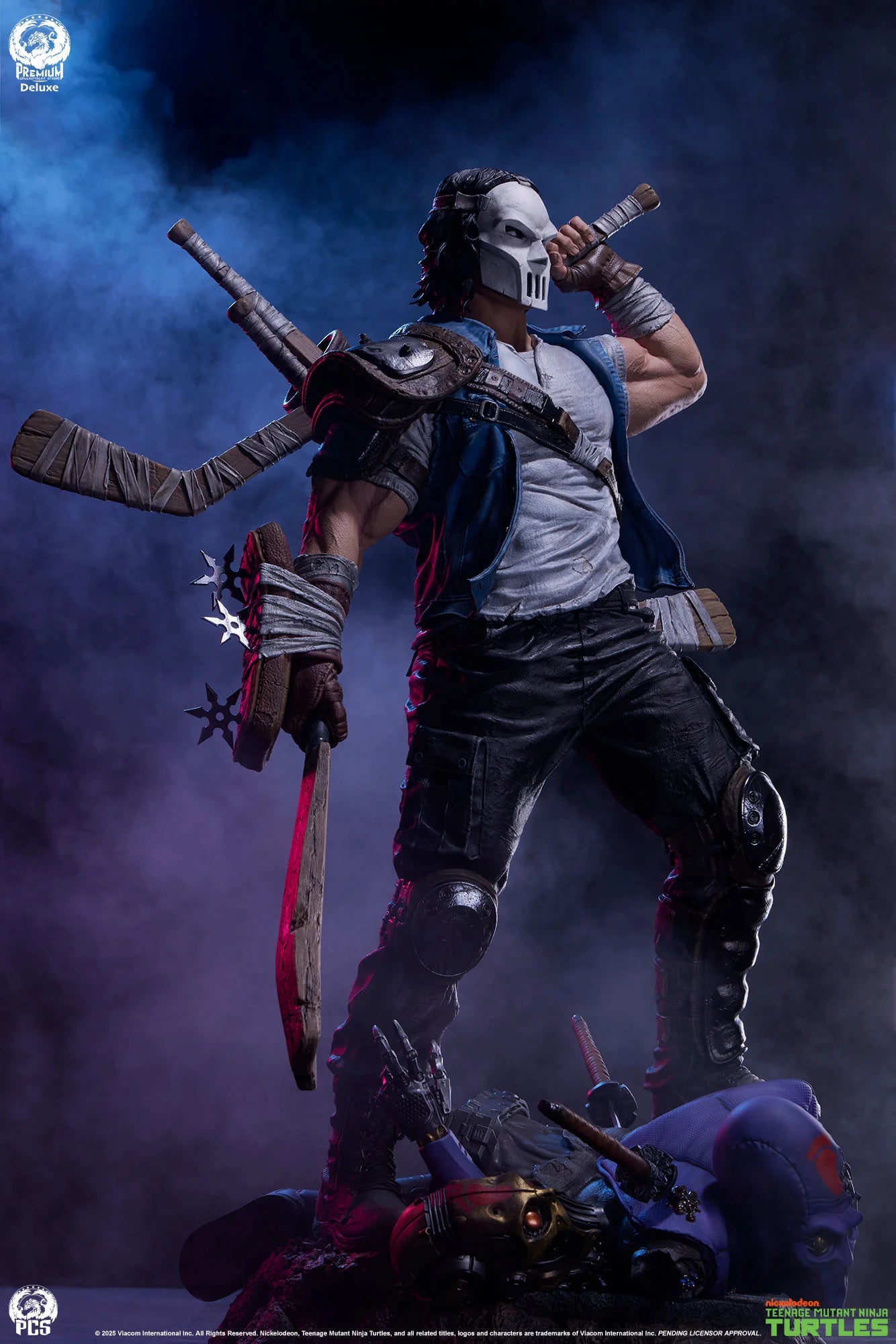 Preventa Resina Casey Jones Figura Tortugas Ninja PCS (Licencia) Estudio