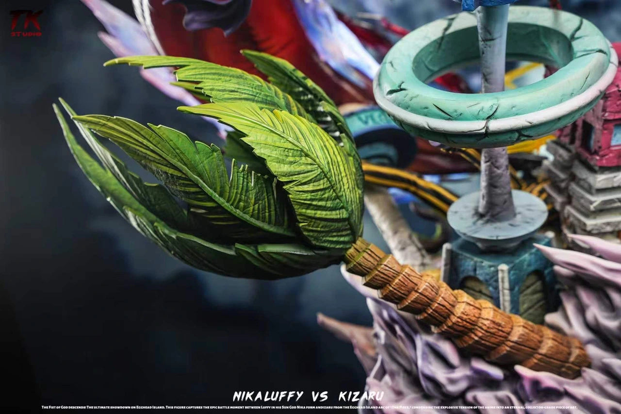 Preventa Resina Luffy vs Kizaru Figura One Piece TK Estudio