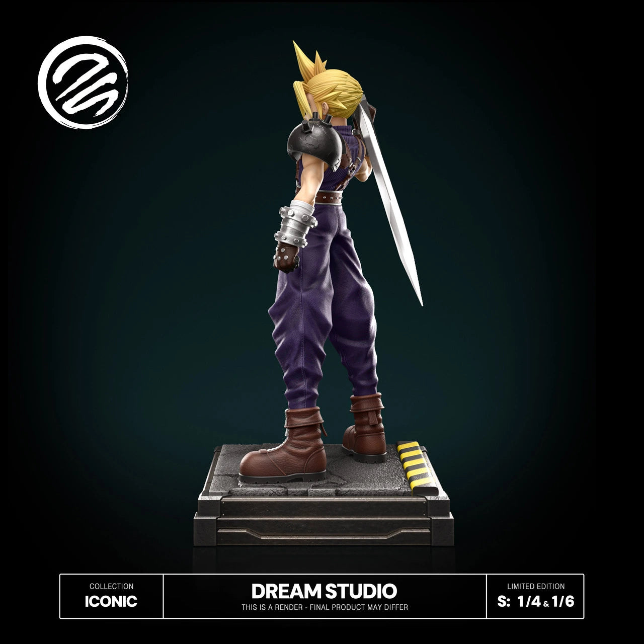 Preventa Resina Cloud Strife Figura Final Fantasy VII Dream Estudio